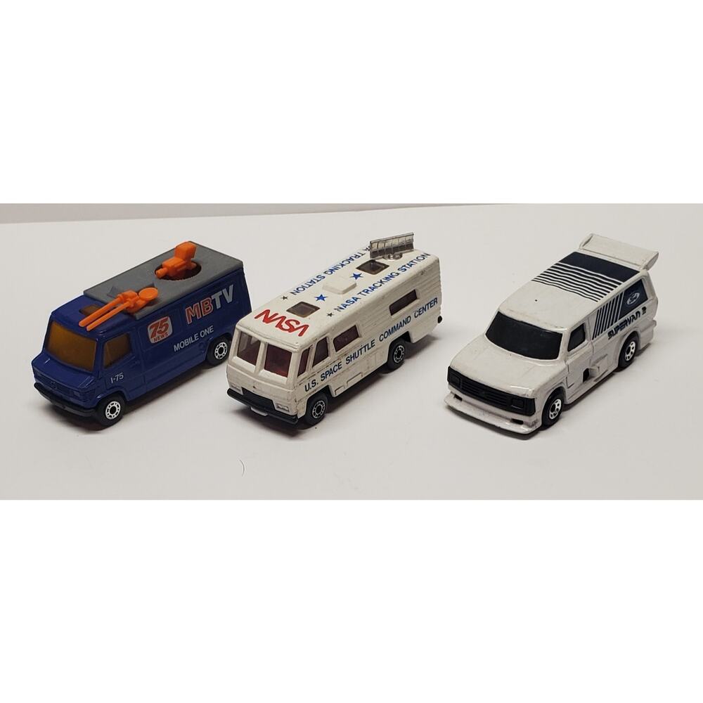 Matchbox Vans Lot of Three